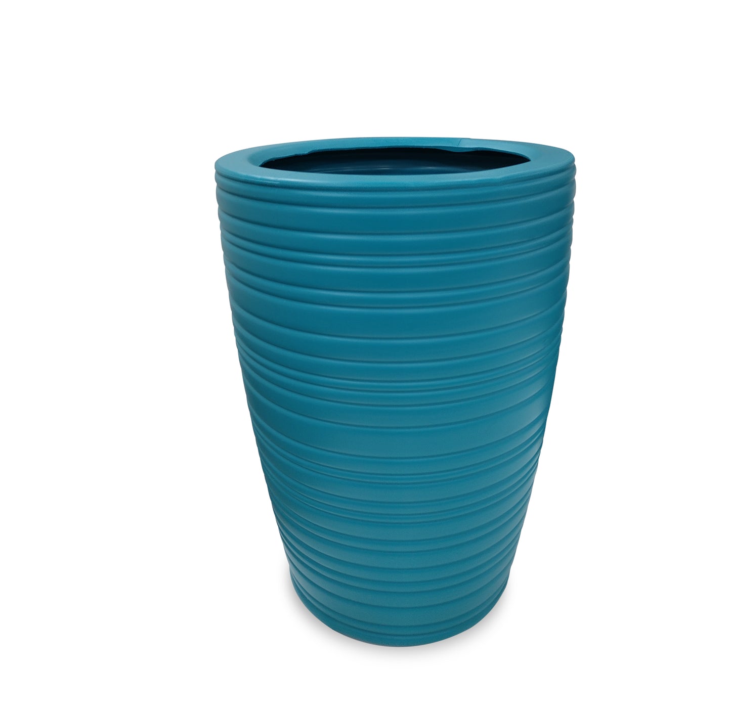 GARDENCIA VIVA 25 Inch Long Round Planter Pot | Blow Molded Flower Pot for Indoor & Outdoor Plants | Lightweight Heavy Duty Garden Pot | Weather Resistant Decorative Planter for Home Garden & Terrace Garden
