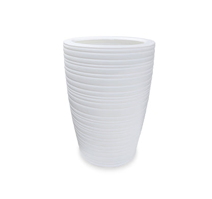 GARDENCIA VIVA 25 Inch Long Round Planter Pot | Blow Molded Flower Pot for Indoor & Outdoor Plants | Lightweight Heavy Duty Garden Pot | Weather Resistant Decorative Planter for Home Garden & Terrace Garden